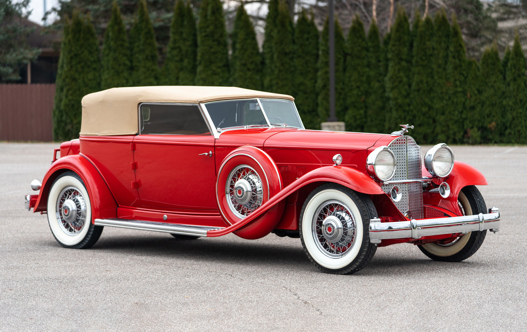  バード pilvikki ビンテージ 1932 Packard 904 Deluxe Eight Individual Custom Convertible